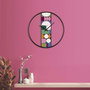 Wallity Reloj de Pared Demre Multicolor